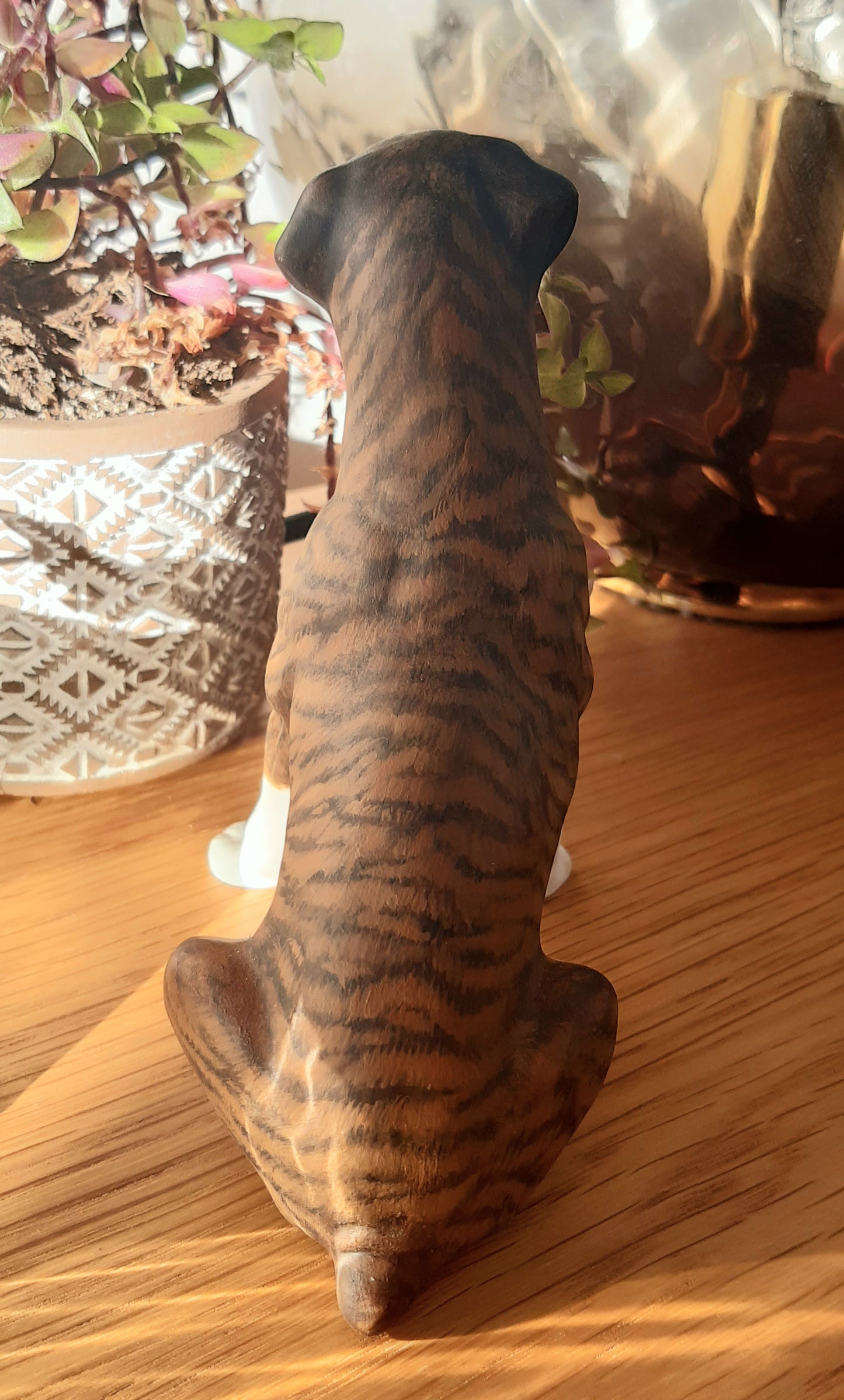 Boxer : Ceramic Figurine