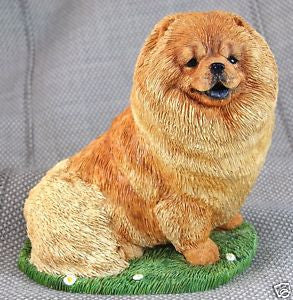 Chow Dog Figurine by Cavacast