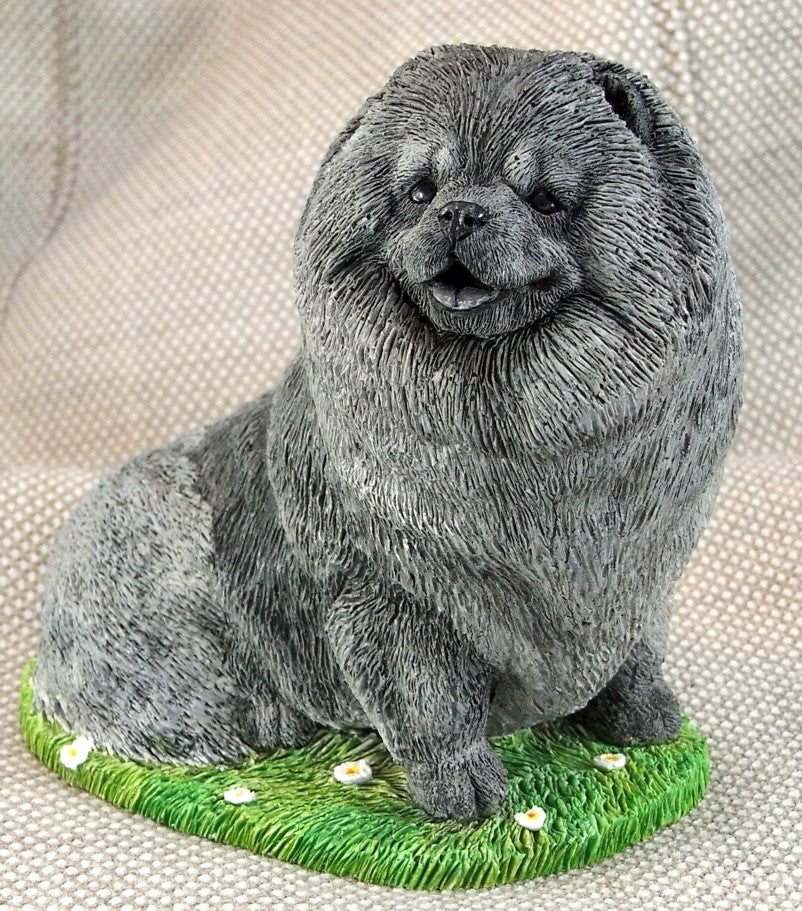 Chow Dog Figurine by Cavacast