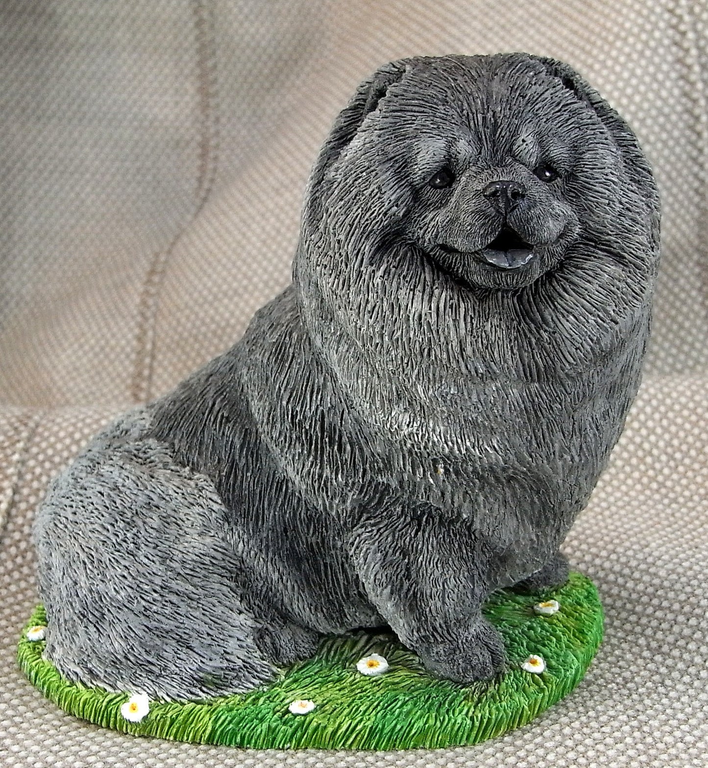 Chow Dog Figurine by Cavacast