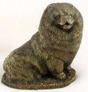 Chow Dog Figurine by Cavacast
