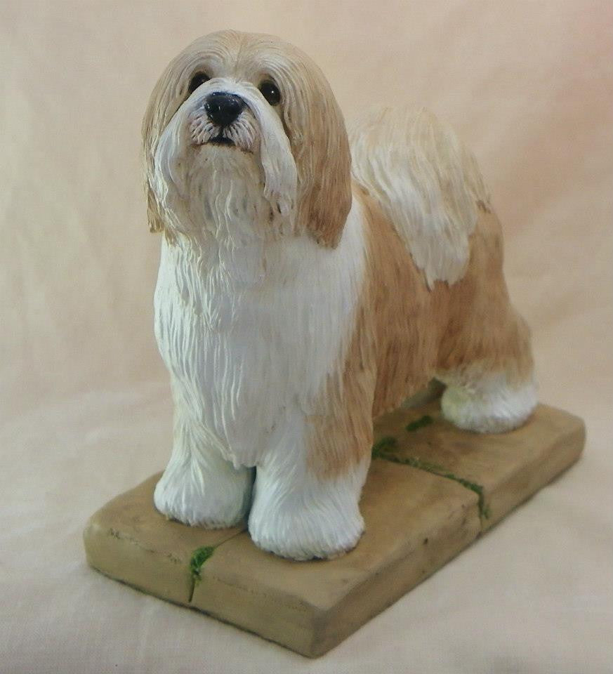 Tibetan Terrier Figurine By Cavacast