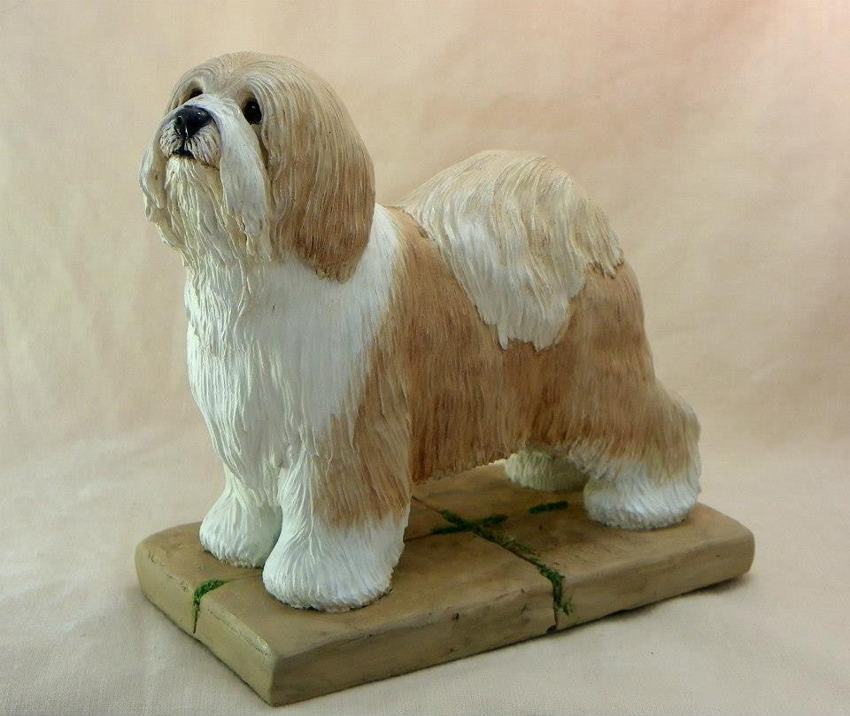 Tibetan Terrier Figurine By Cavacast