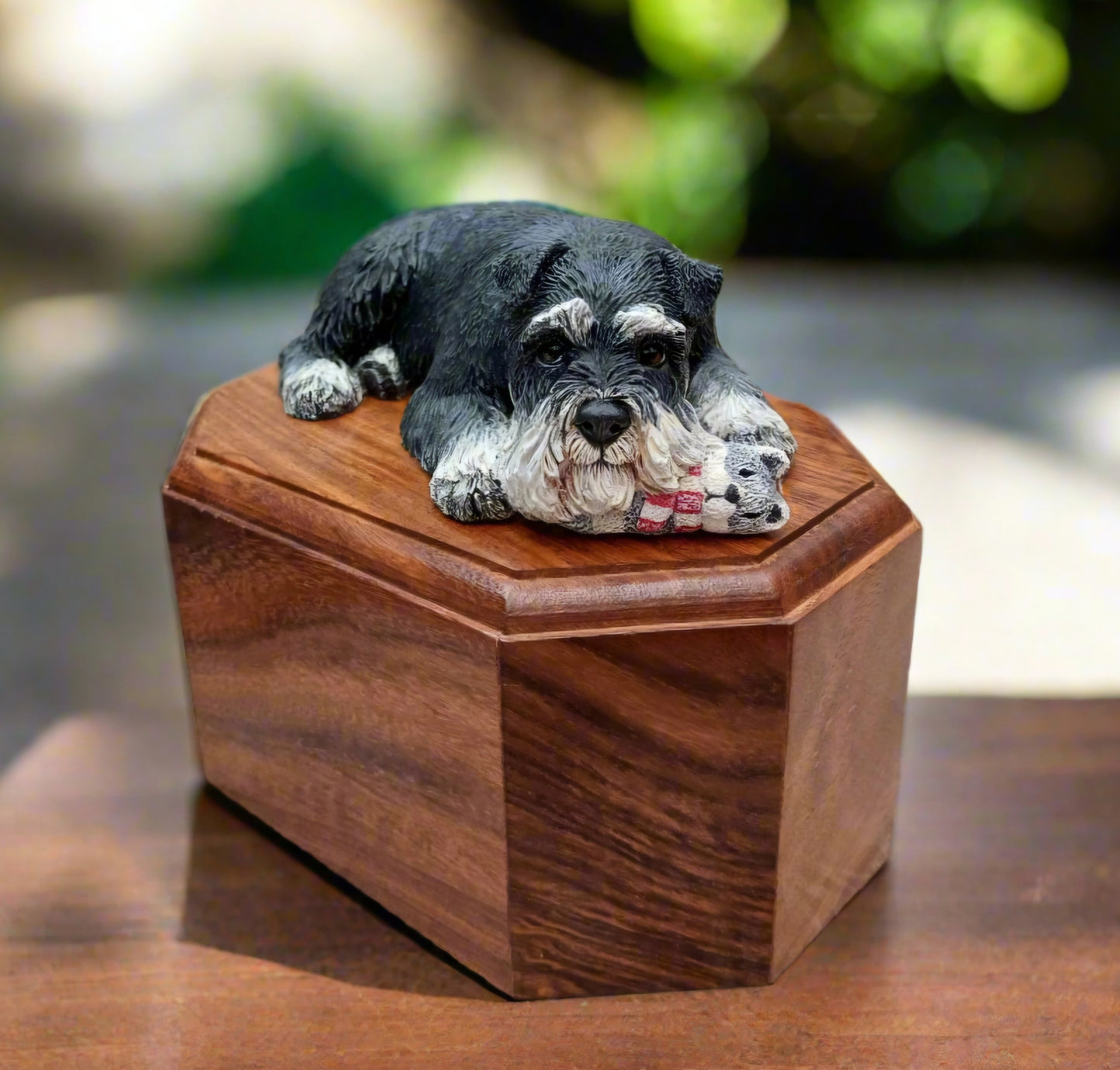 Schnauzer Cremation Urn