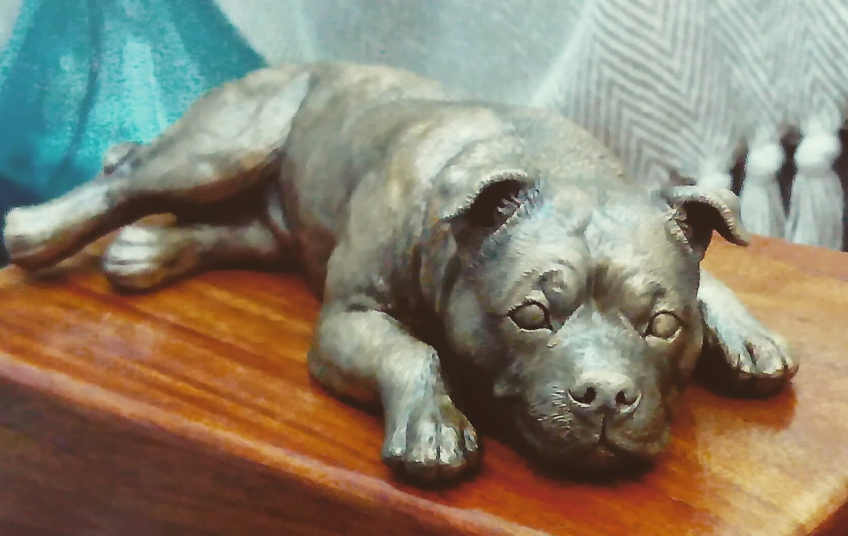 Cremation Urn For Staffordshire Bull Terrier. – Cavacast Pet