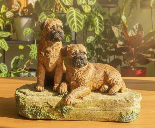 Border Terrier Sculpture , Limited Edition