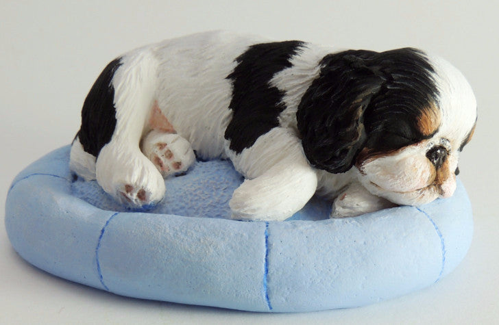 Original Sculpture of a King Charles Spaniel (English Toy) Puppy