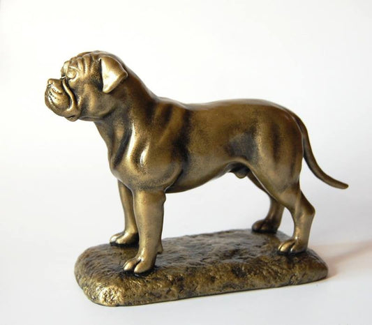 Original American Bulldog sculpture