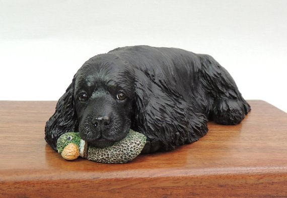 Cocker spaniel sale urn